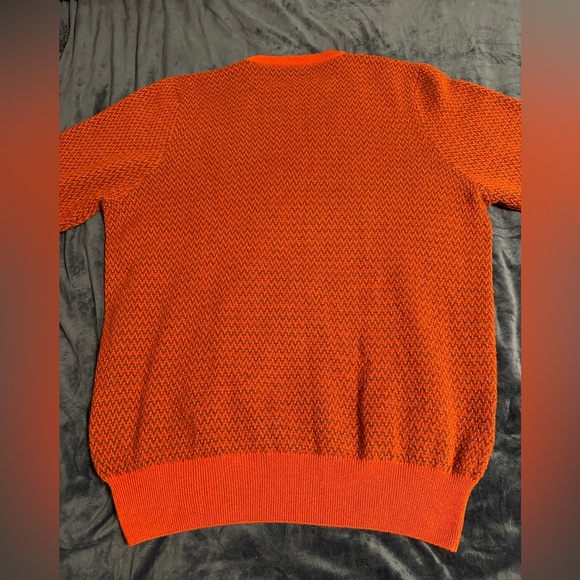 Kiton Sweater 100% Cashmere. Size Italian 52. Burgundy and Brownish Black. - Picture 3 of 16